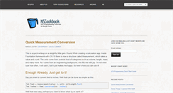 Desktop Screenshot of nscookbook.com