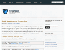 Tablet Screenshot of nscookbook.com